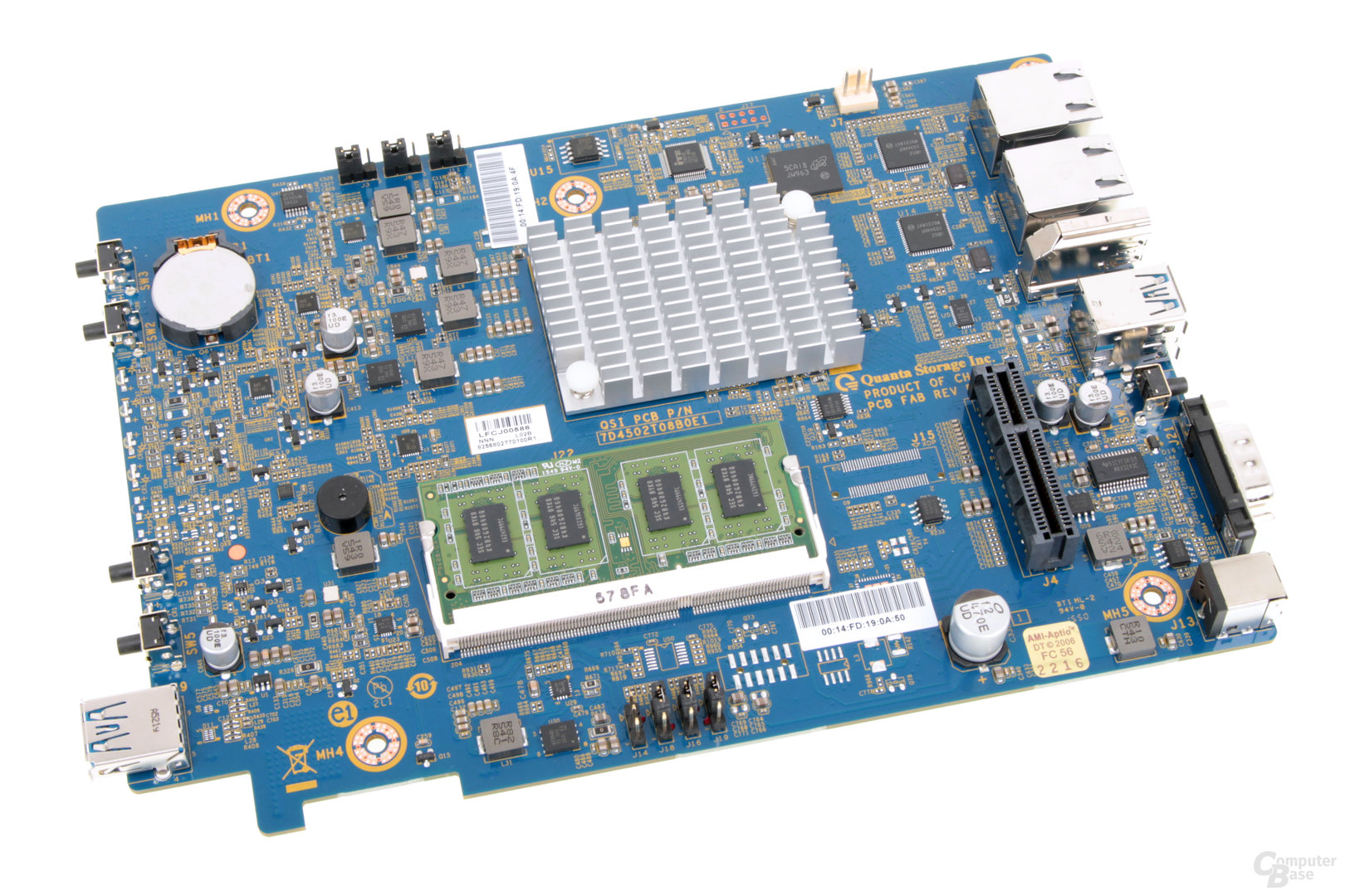 Thecus N2810 – Das Mainboard mit Intel Celeron N3050