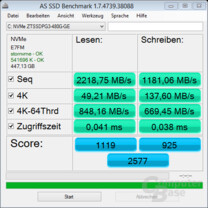 Zotac Sonix im „Normalzustand“ mit 35 GB