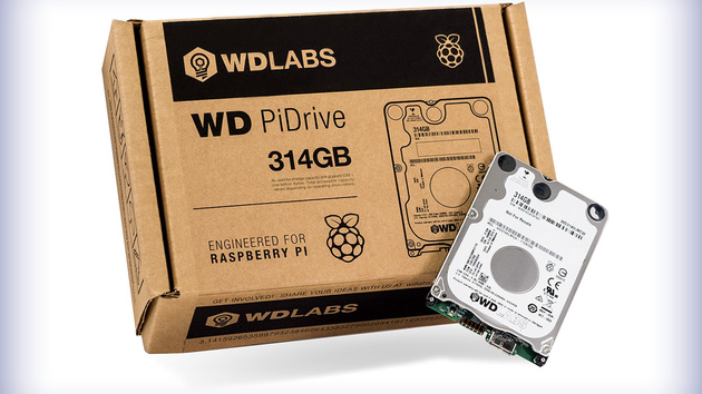 Jetzt verfügbar: WD PiDrive für 34,28 Euro im deutschen WD Store