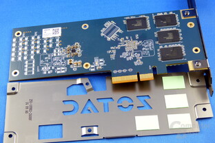 Zotac Sonix PCIe SSD und Backplate