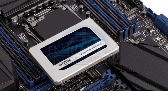 Crucial MX300 mit 3D-TLC-NAND