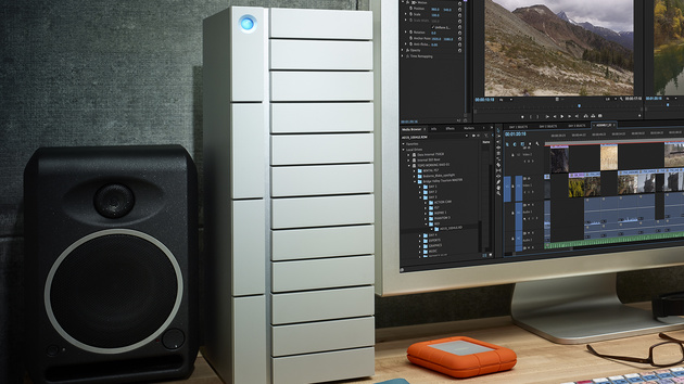 LaCie 12big Thunderbolt 3: RAID-Speicherriese mit 96 TByte und 2.600 MB/s