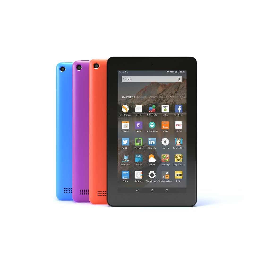 Amazons Fire-Tablets in neuen Farben