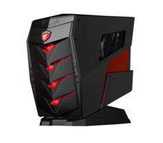 MSI Aegis – die Front mit konfigurierbarer RGB-LED-Beleuchtung