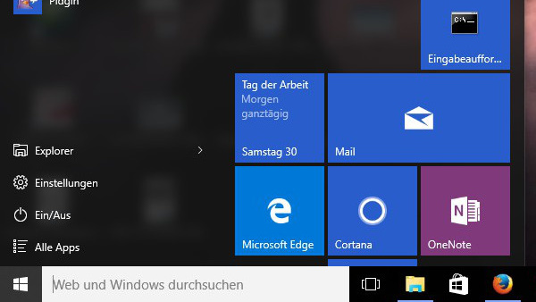 Windows 10: Cortana-Suchbox besteht auf Edge und Bing