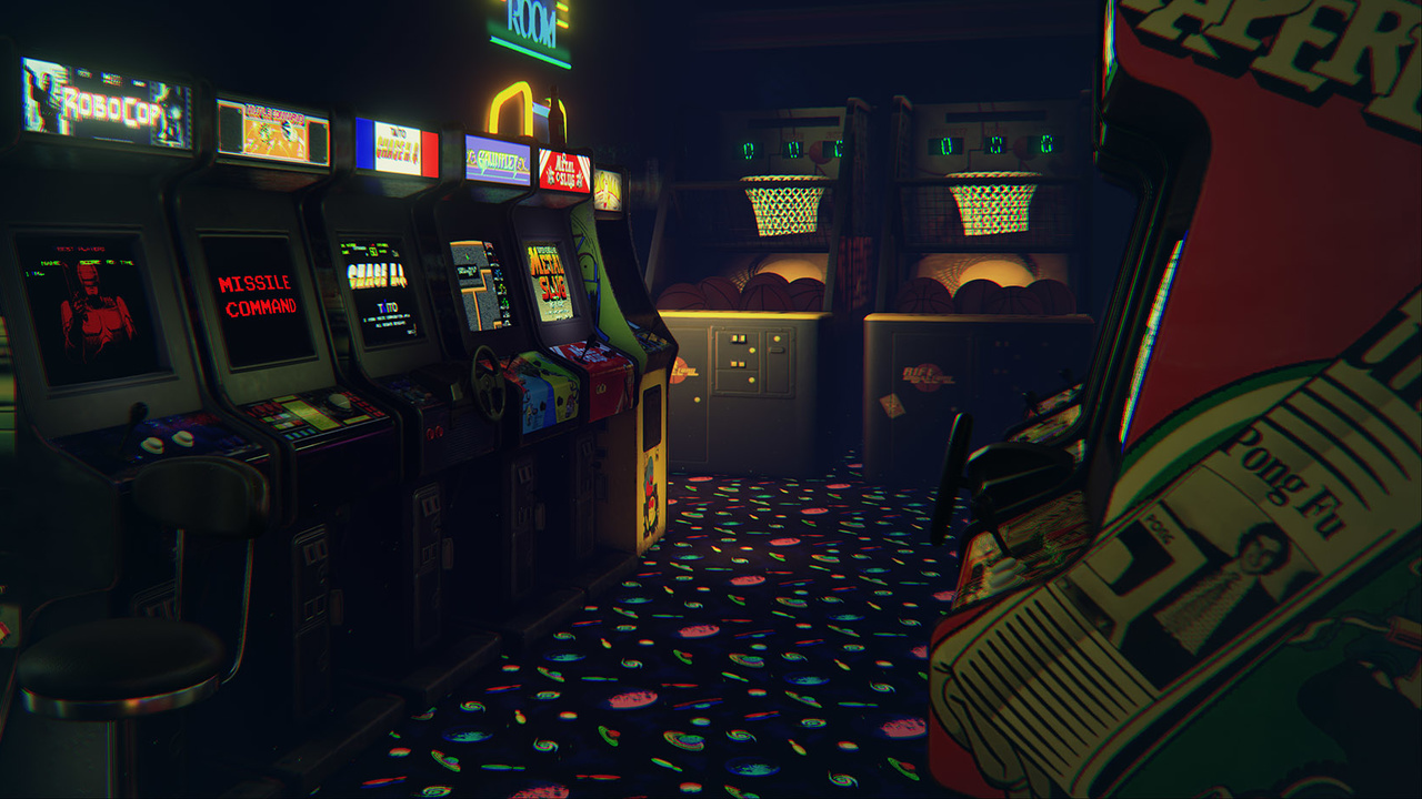 New Retro Arcade: Neon: Virtuelle Arcade-Halle erhält Vive-Neuauflage