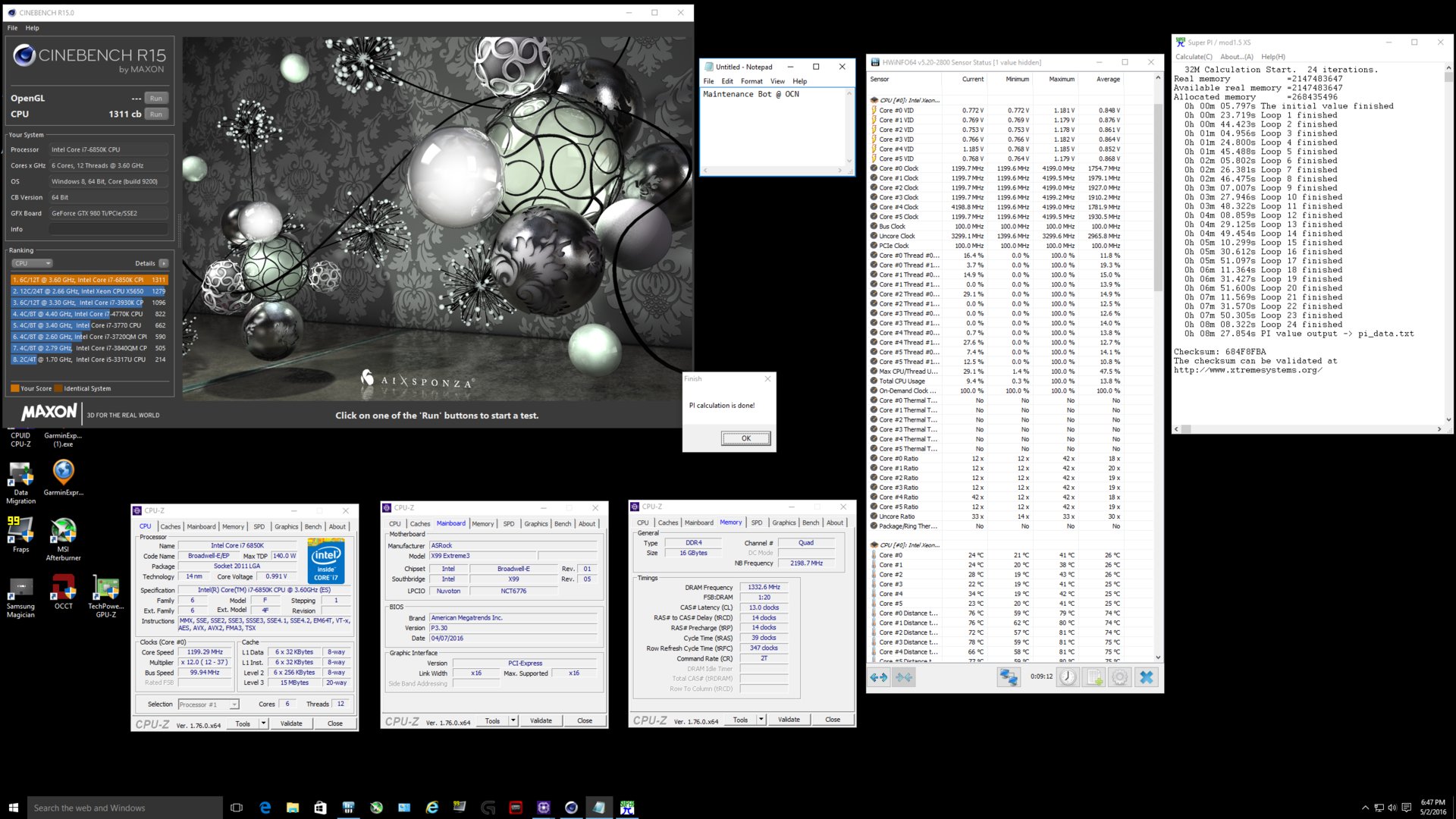 Intel Core i7-6850K: Erste Tests der neuen Sechs-Kern-CPU