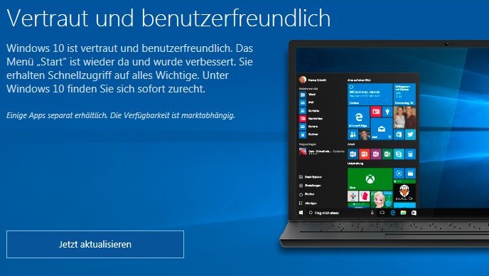 Get Windows 10: Upgrade-App verschwindet im August