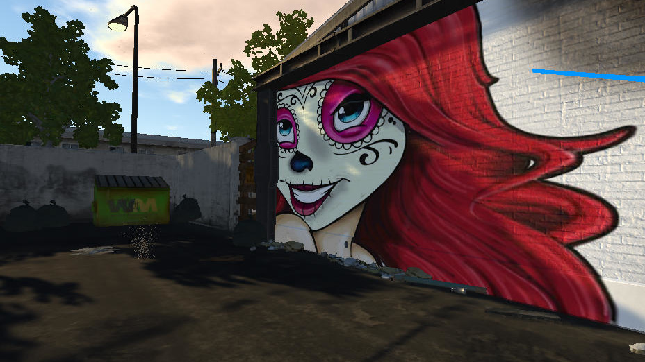 Kingspray: Graffiti-Simulator sprüht in Kürze auf SteamVR los
