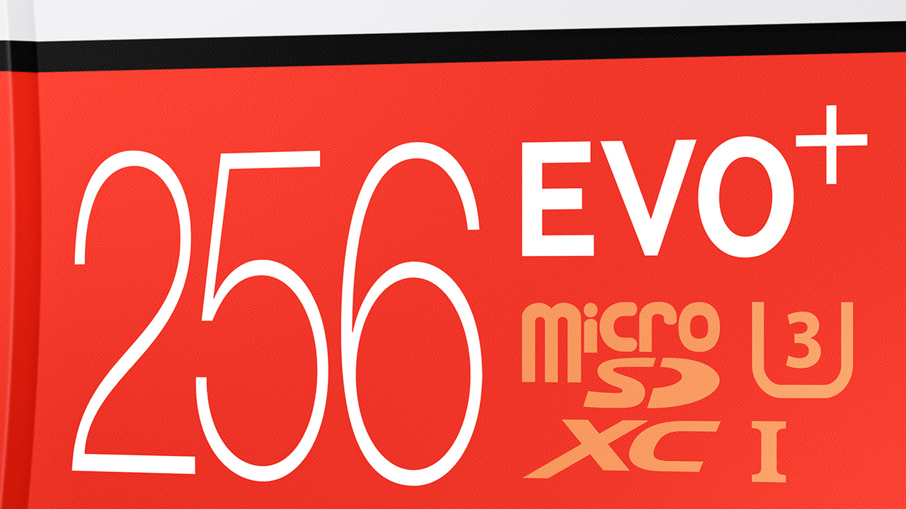 microSD EVO Plus: Samsung verdoppelt den Speicherplatz auf 256 GByte