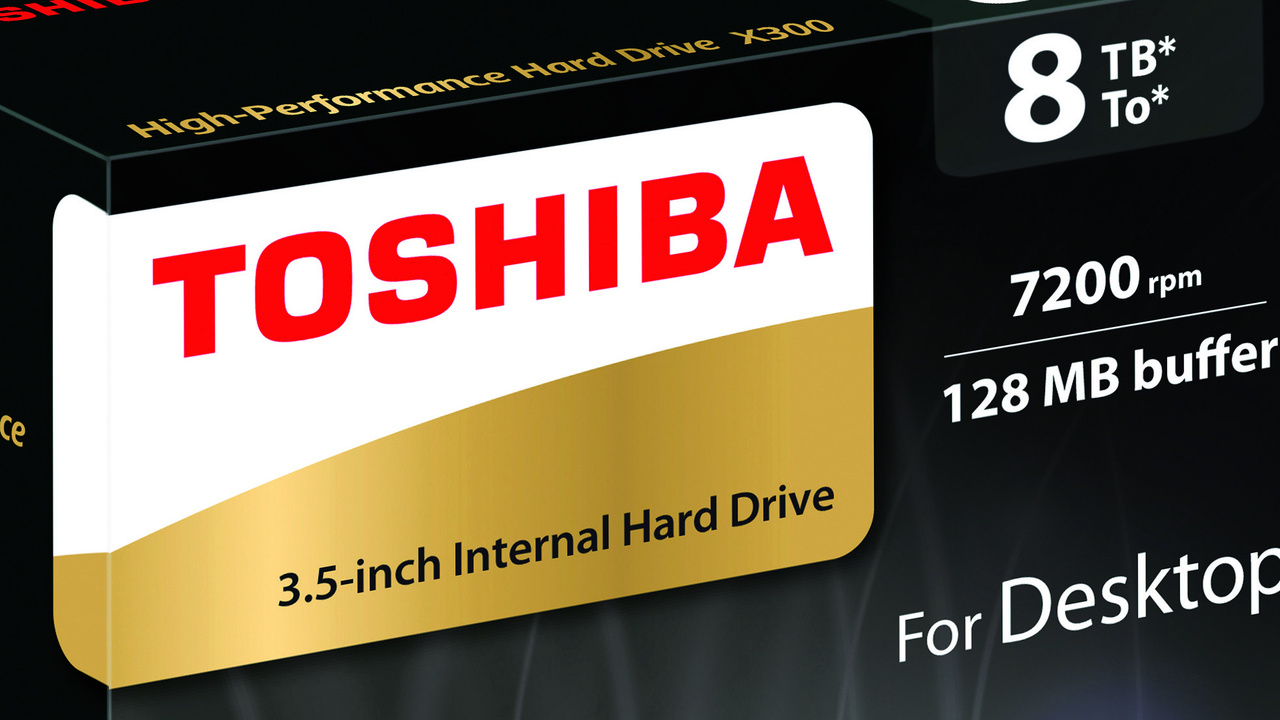 X300: Toshibas erste 8-TB-HDD nutzt PMR und 7.200 U/min