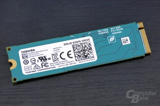 Die RD400 bis 512 GByte sind einseitig bestückt