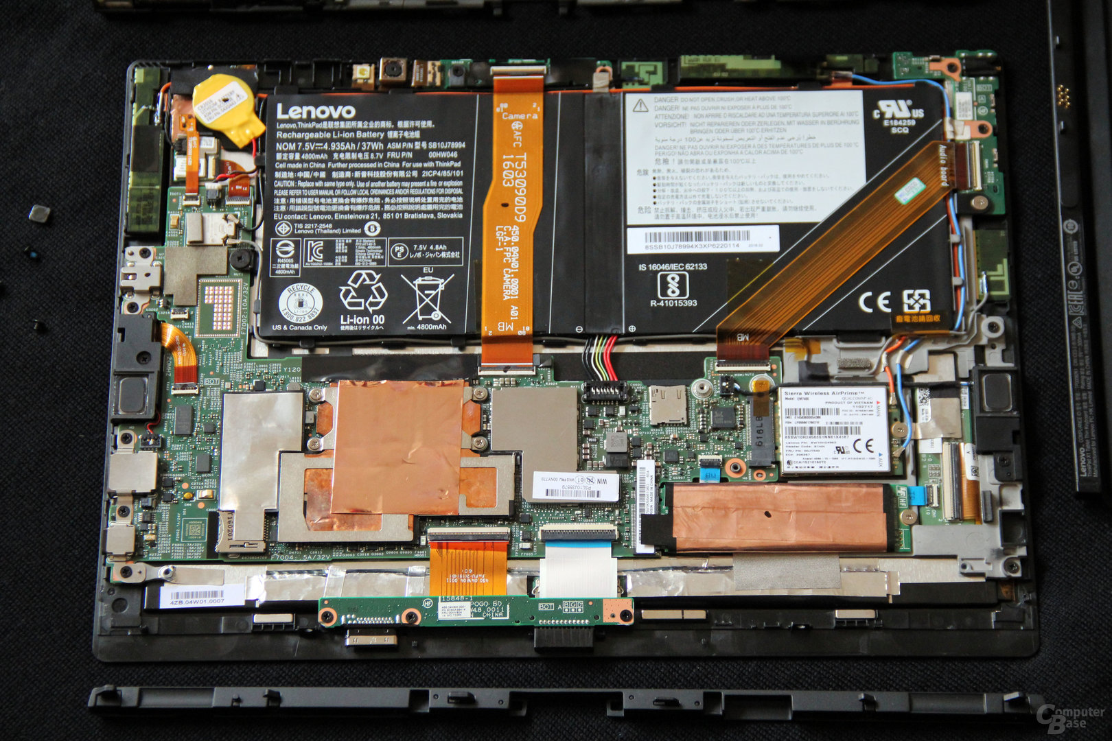 Das Innere des ThinkPad X1 Tablets