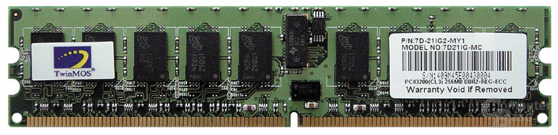 Twinsmos DDR2-400 Registered ECC
