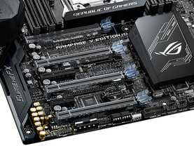 SupremeFX Audio und PCIe-Slots