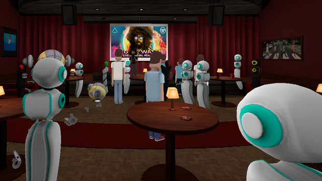 AltSpaceVR: Mit 1.199 anderen Personen beim VR-Comedy‑Abend
