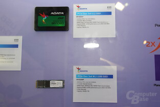 Adata SR1020SP (U.2) und Adata SR1020NP (M.2)
