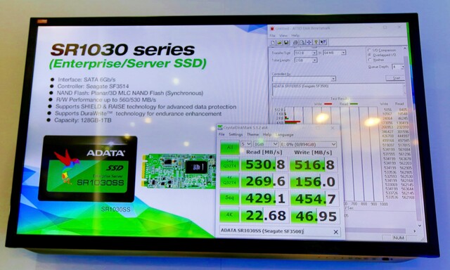 Adata SR1030 mit Seagate SF3514