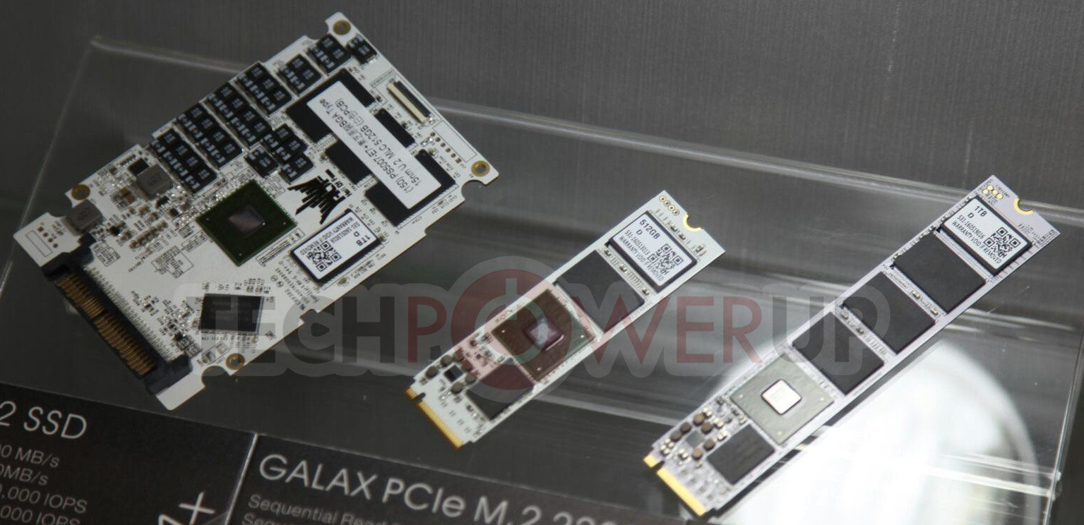 Galax erweitert HoF-Serie um SSDs für U.2, M.2 und PCIe