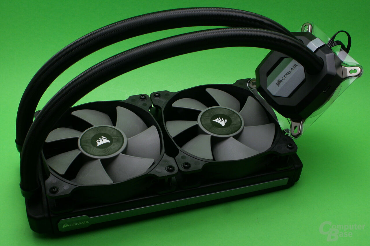 Corsair H100i v2 im Test Eine Pumpe mit USB für eine leise AiOKühlung