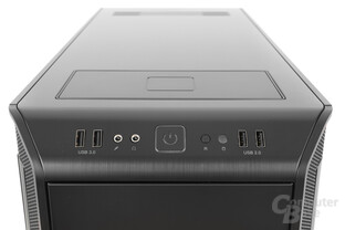 be quiet! Dark Base Pro 900 – Frontpanel und Qi-Ladegerät