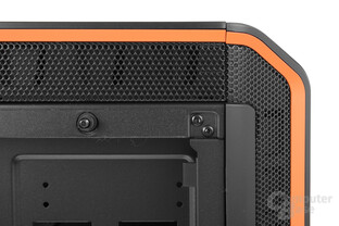 be quiet! Dark Base Pro 900 – Materialübergang nicht bündig