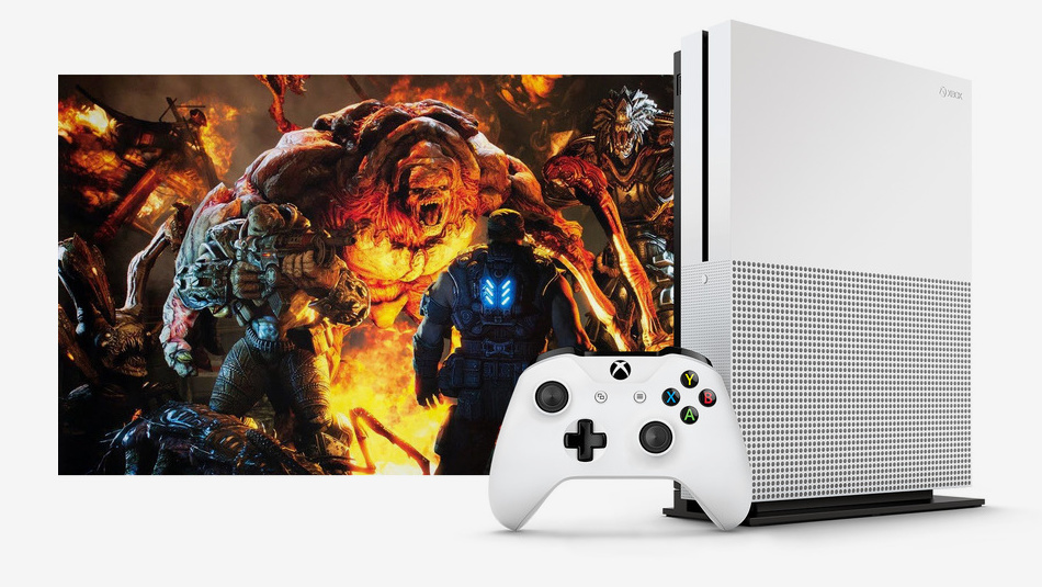 Xbox One S: 40 Prozent kleiner mit Ultra-HD-Video, HDR und 2 TByte