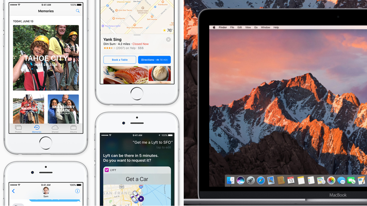 Apple: iOS 10 und macOS Sierra unterstützen weniger Geräte