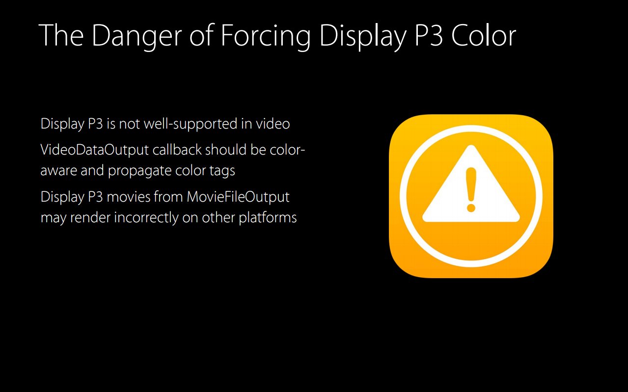 Gefahren bei der Nutzung von Display P3