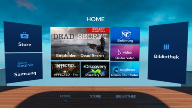 Gear VR: Neues Oculus Home entspricht der Rift CV1
