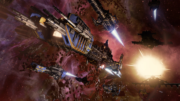 Battlefleet Gothic: Armada: Space Marines als erste DLC-Fraktion erhältlich