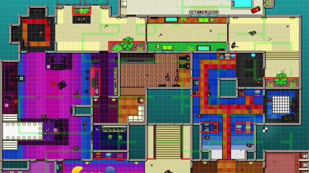 Hotline Miami 2: Level-Editor für das pixelige 2D‑Actionspiel nun offiziell
