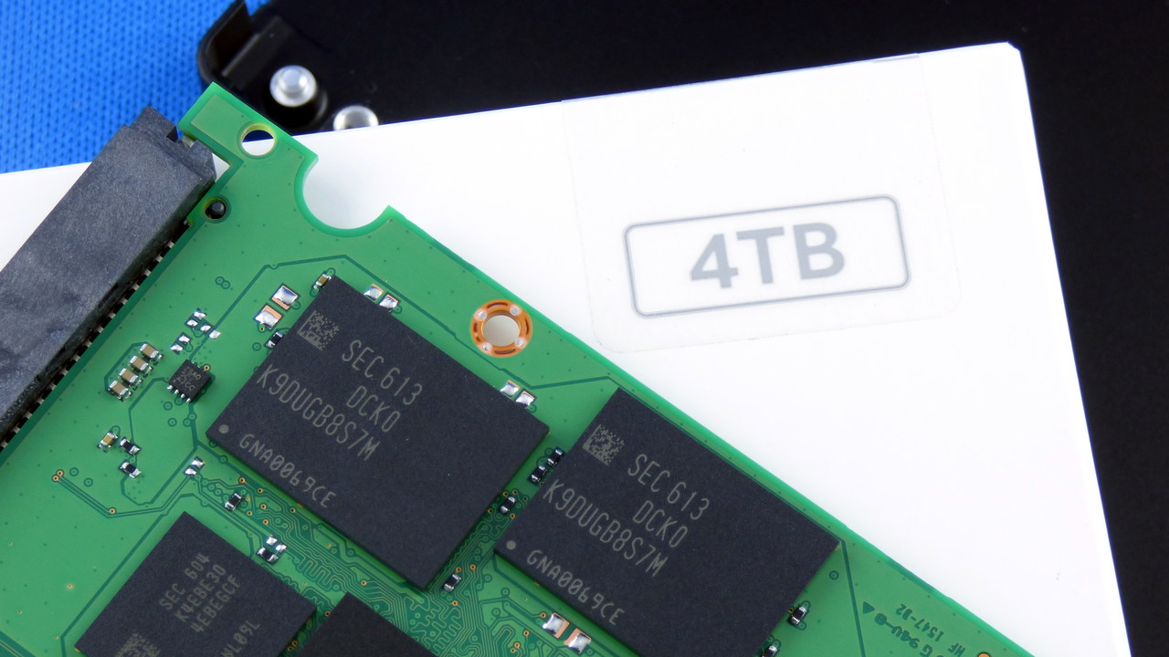 Samsung SSD 850 Evo 4 TB im Test: Die größte und schnellste SATA-SSD