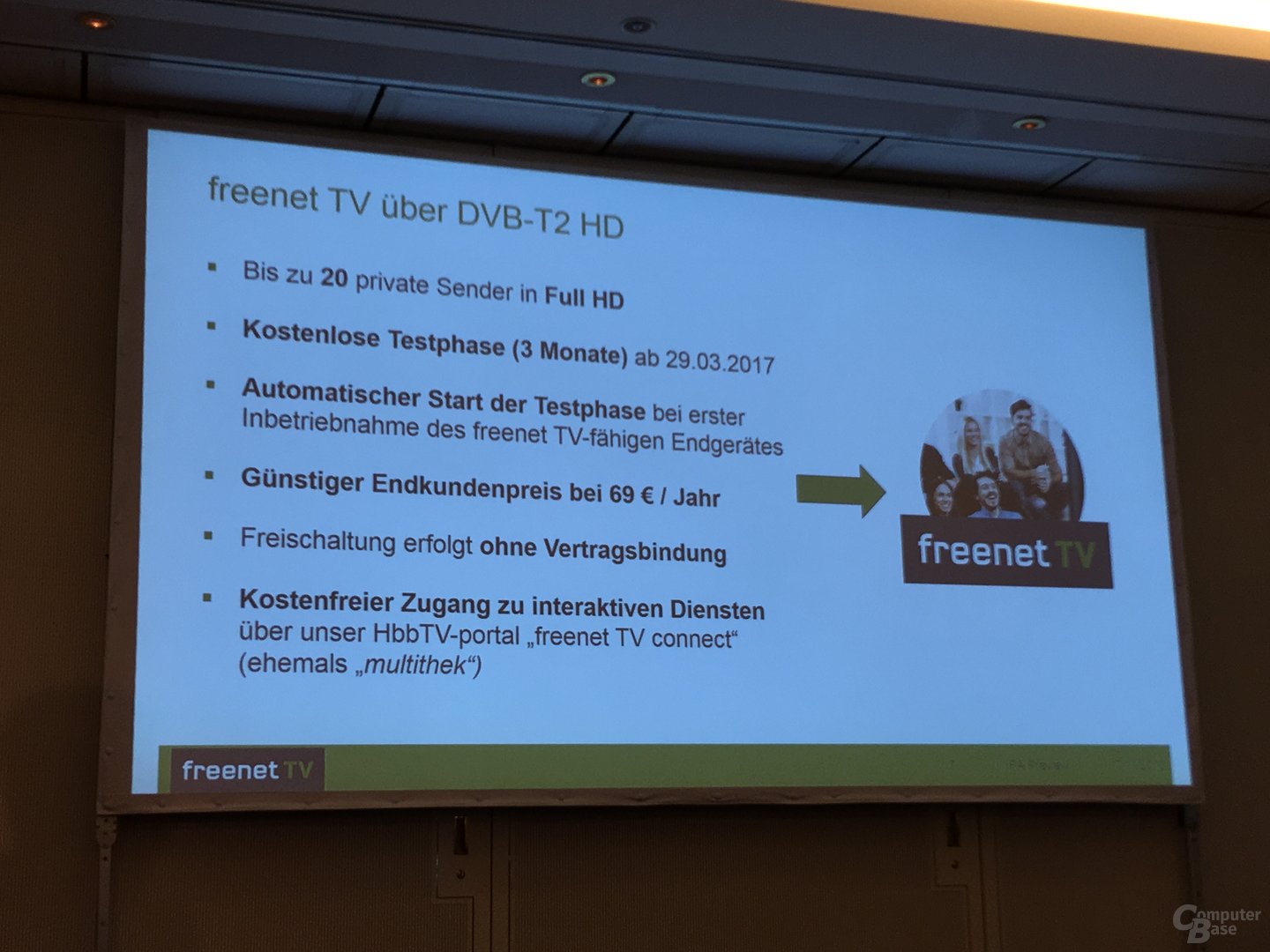 Übersicht der Kosten von Freenet TV