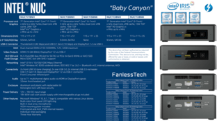 Intel NUC „Baby Canyon“ mit Kaby Lake