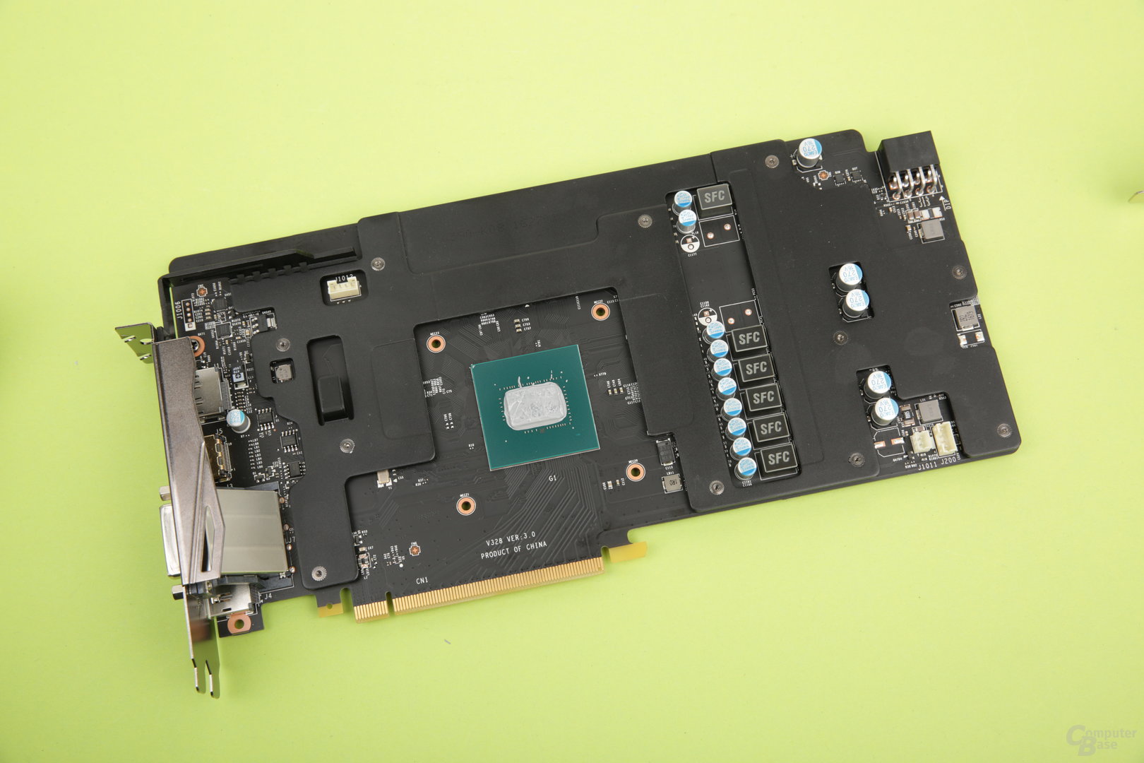 Das PCB der GeForce GTX 1060 von MSI erinnert an die GeForce GTX 1080