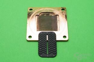 Phobya UC-2 LT: Düsenplatte