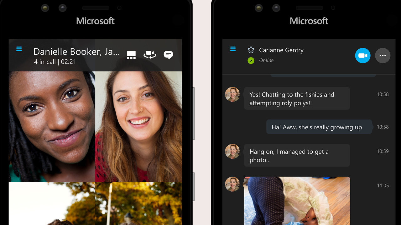 Skype: Preview der UWP-App jetzt auch für Windows 10 Mobile