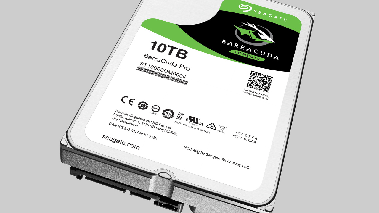 Seagate Guardian Serie: Dreimal 10 TByte mit Helium-Füllung