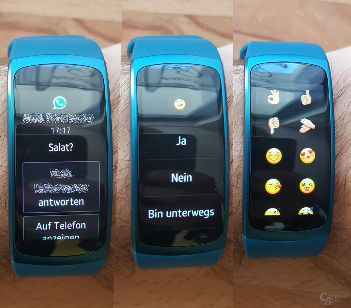Samsung Gear Fit2 – Benachrichtigungen