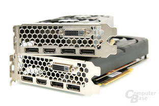 Die GTX 1060 von Gainward und Palit
