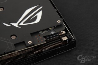 Die GPU speist sich zu 100 Prozent über den 8-Pin-Anschluss