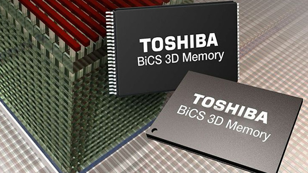 BiCS3: Toshiba und Western Digital fertigen 64-Layer-3D-NAND