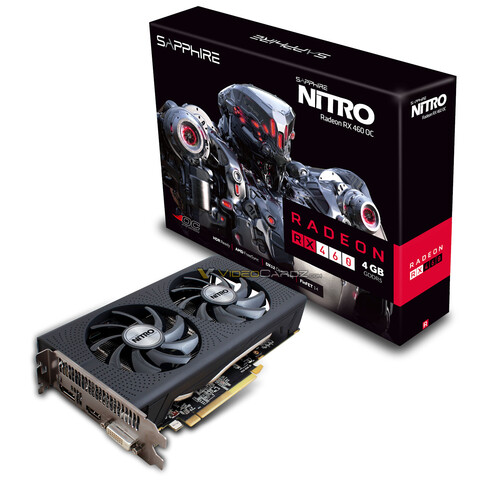 Sapphire Radeon RX 460 Nitro OC