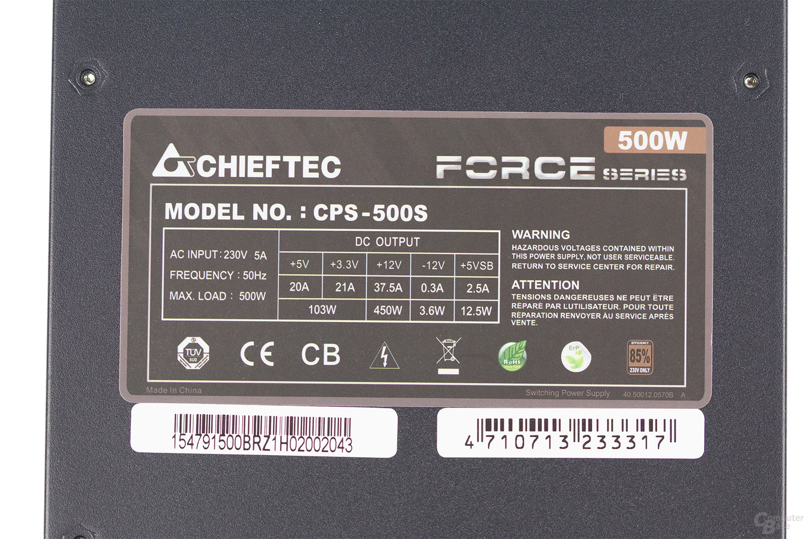 Chieftec Force CPS-500S