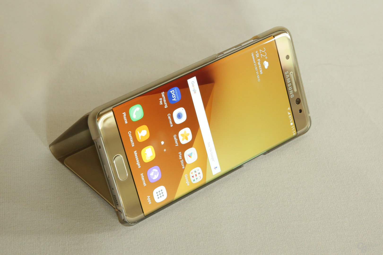 Samsung Galaxy Note 7 ausprobiert