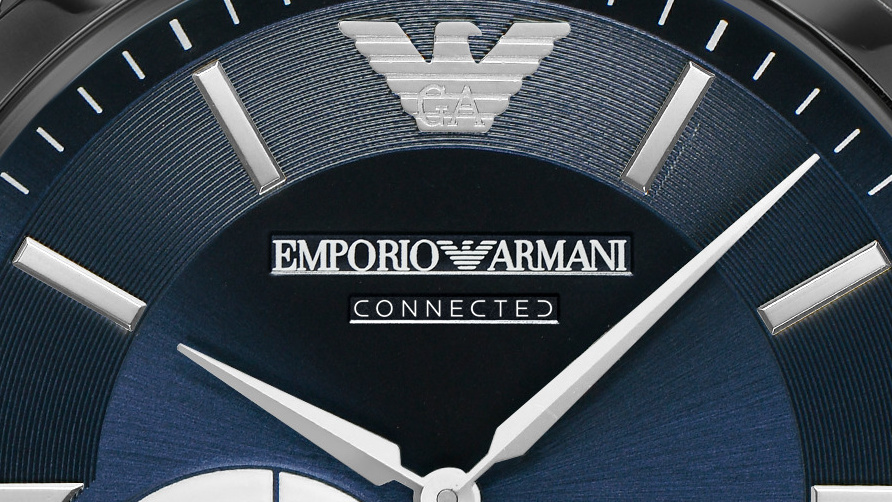 Emporio Armani Connected: Hybride Smartwatch ohne Akkuzwang