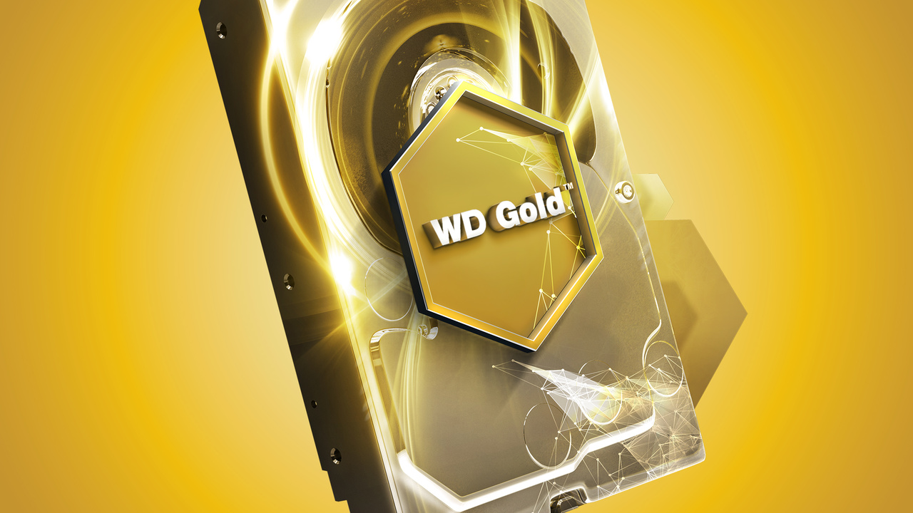 WD Gold: Sparsame Enterprise-HDD mit 10 TByte dank Helium