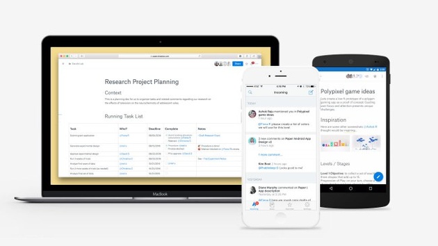Dropbox Paper: Konkurrent für Google Docs geht in die offene Beta