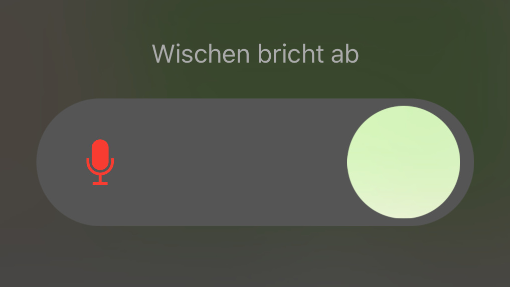 WhatsApp-Anrufbeantworter: Sprachnachrichten auf dem Telefon-Bildschirm für iOS